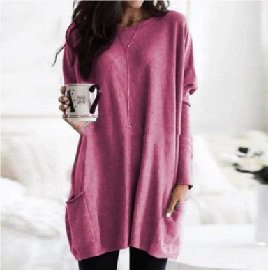 Damenpullover Leonie: Bequem mit Taschen