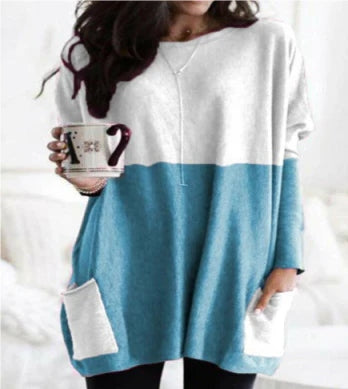 Damenpullover Leonie: Bequem mit Taschen