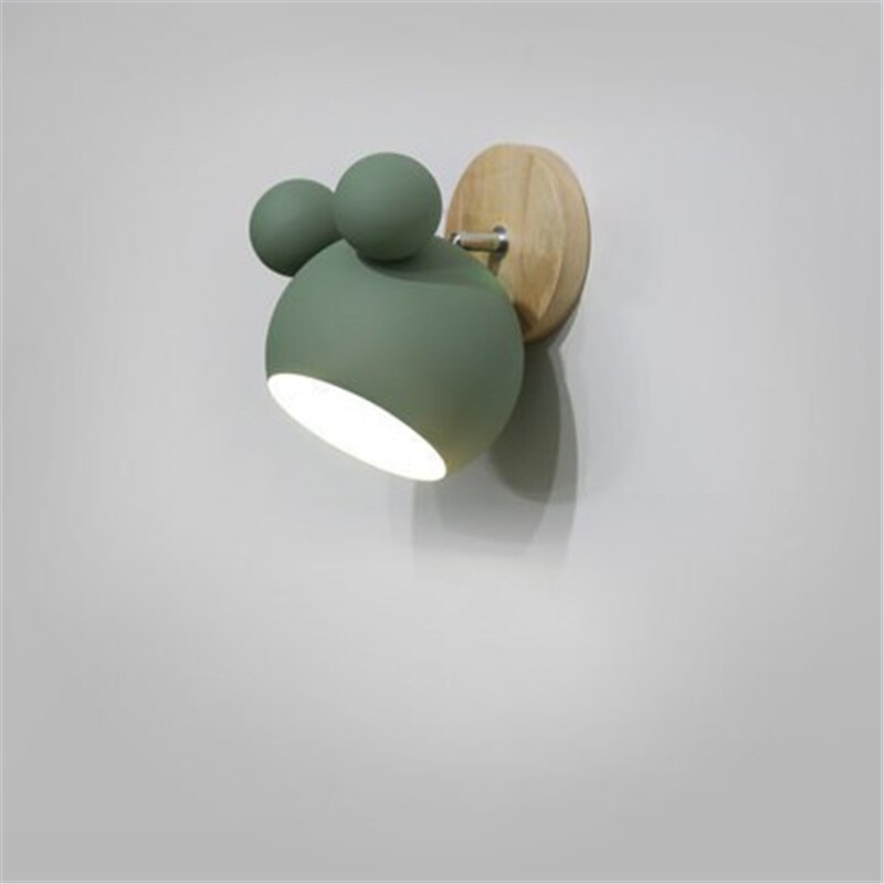 Skandinavische LED Wandlampe Kinderzimmer Modern