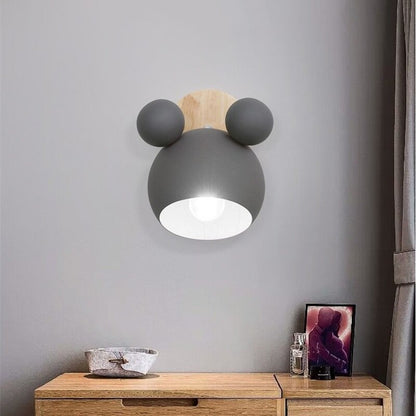 Skandinavische LED Wandlampe Kinderzimmer Modern
