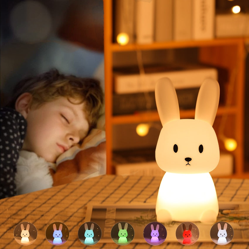 Kinder Nachtlicht LED Tierform Süß