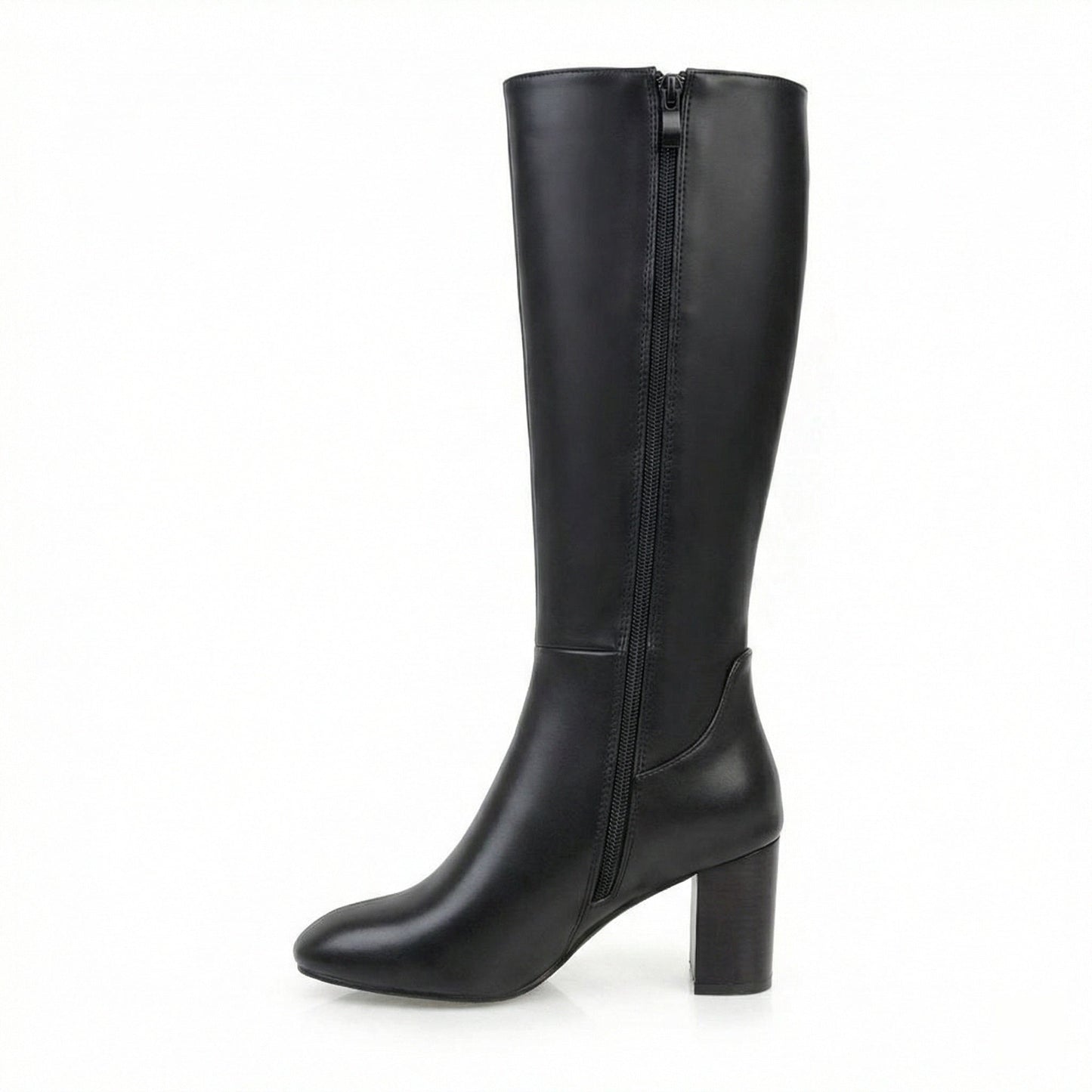 Damen Stiefel Warm Bequem Lang Schick