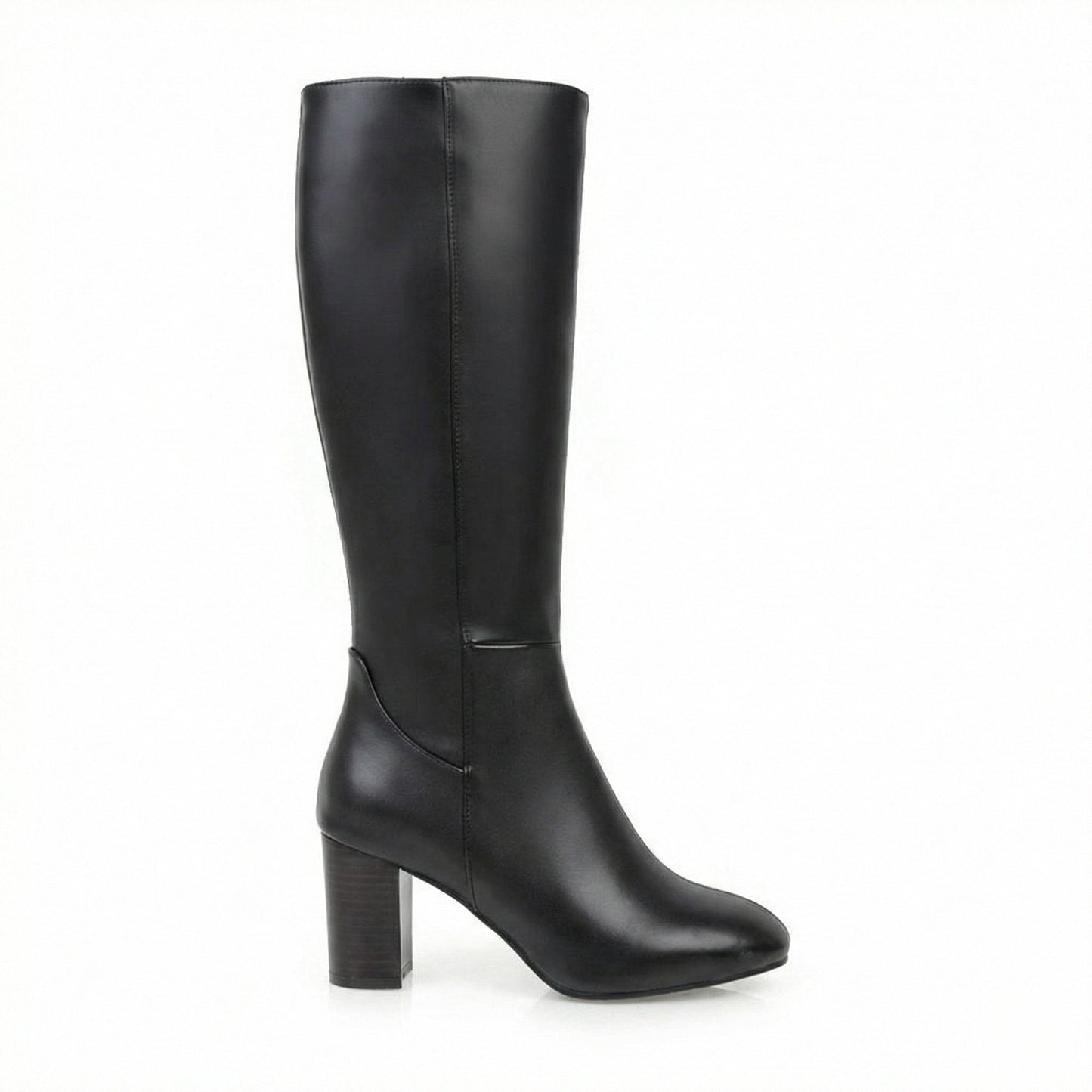 Damen Stiefel Warm Bequem Lang Schick