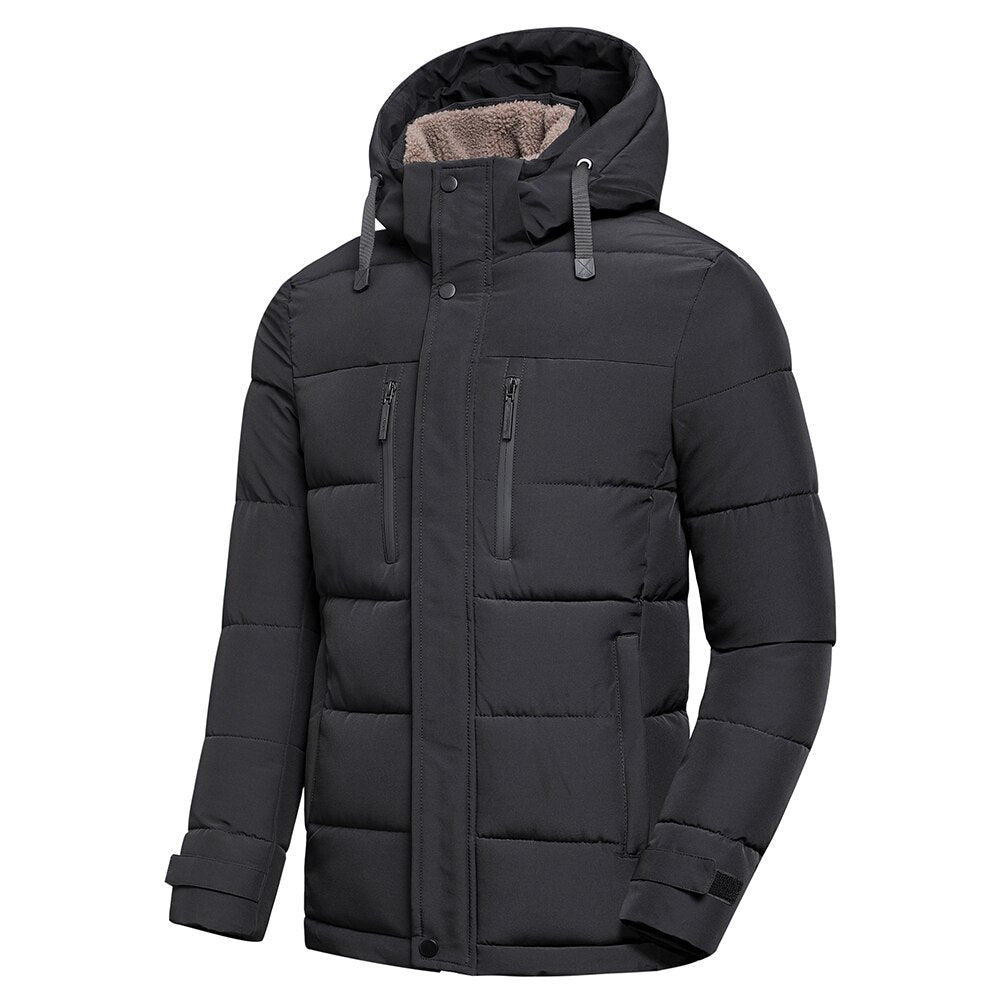 Mäntel: warme, gesteppte Herrenwinterjacke Anton