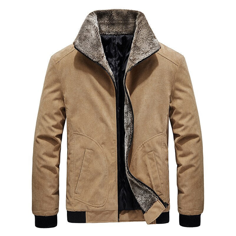 Jan's warme Herren Winterjacke aus Fleece