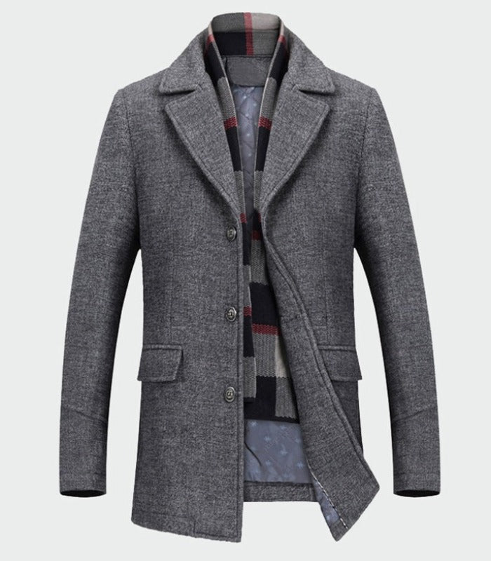 Wolle Jacke, winddicht - Modell Liam