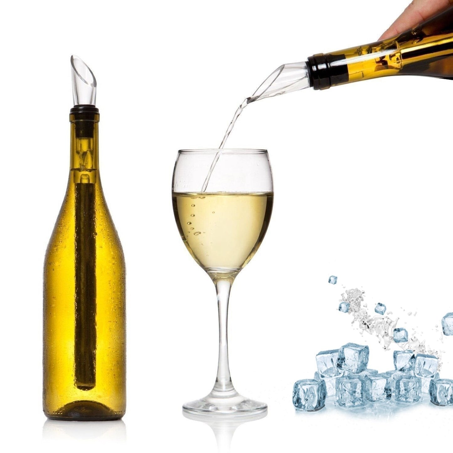 Wein Kühler Stick Edelstahl Kühleffekt
