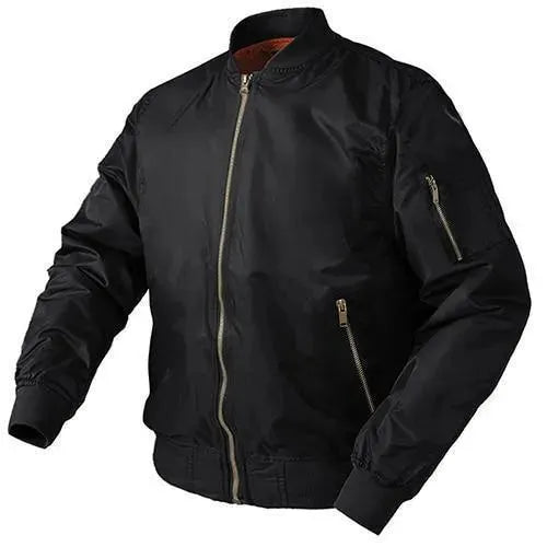 Bomberjacke Herren Leder Vintage Style