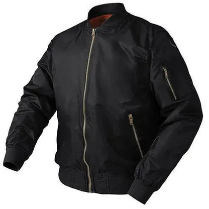 Bomberjacke Herren Leder Vintage Style
