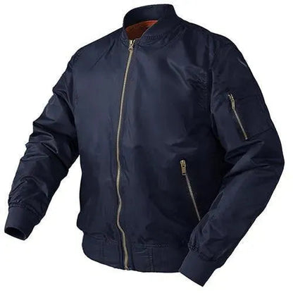 Bomberjacke Herren Leder Vintage Style