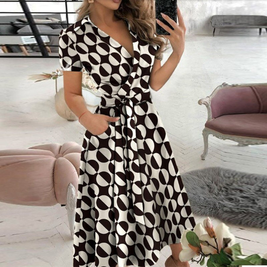 Elegantes Damen A-Linien-Kleid Zeitlos Lang