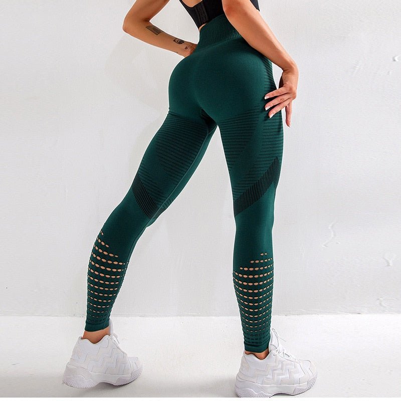 Frauen Fitness Leggings Stretch Stylisch Sportlich