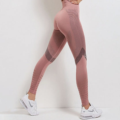 Frauen Fitness Leggings Stretch Stylisch Sportlich