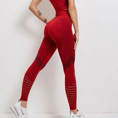 Frauen Fitness Leggings Stretch Stylisch Sportlich