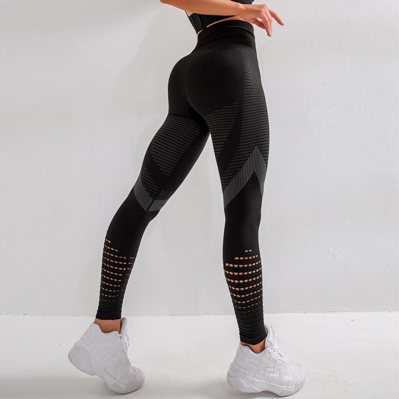 Frauen Fitness Leggings Stretch Stylisch Sportlich
