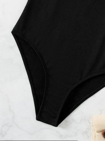 Damen Badeanzug Trägerlos Bikini Style