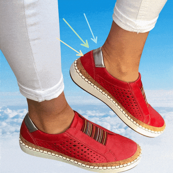 Damen Hallux Schuhe Atmungsaktive Slipper Bequem
