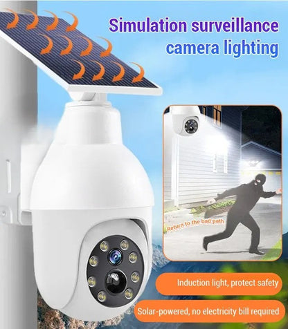 Solarkamera Regenfest Dummy Kamera Bewegungsmelder Smart