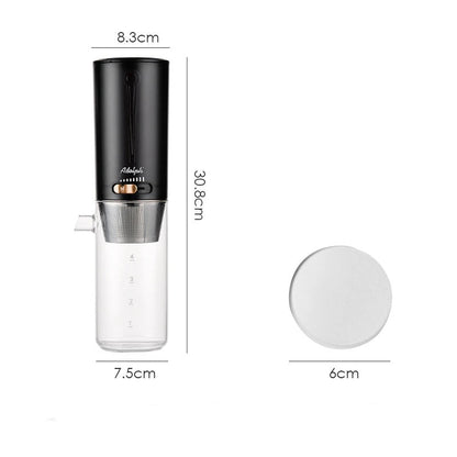 Kaltkaffee-Bereiter Verstellbar Glas Tropf Modern - BerlinGlamour