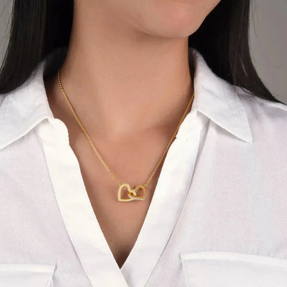 Herz Halskette Zweiteilig Frauen Schmuck - BerlinGlamour