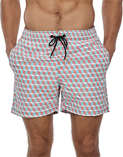 Herren Badehose Bequem Moderne Sommer Shorts