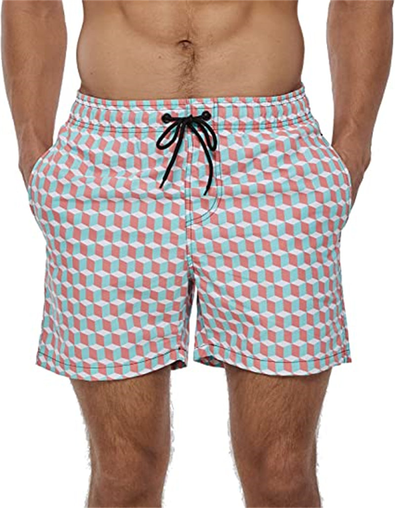 Herren Badehose Bequem Modern Slim Fit