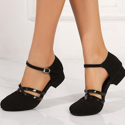 Dance Schuhe Damen Wildleder Tanzschuhe Modern