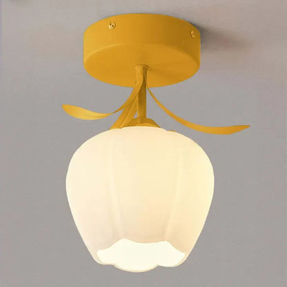 Mini Deckenleuchte Blumenmuster Modern Dimmbar