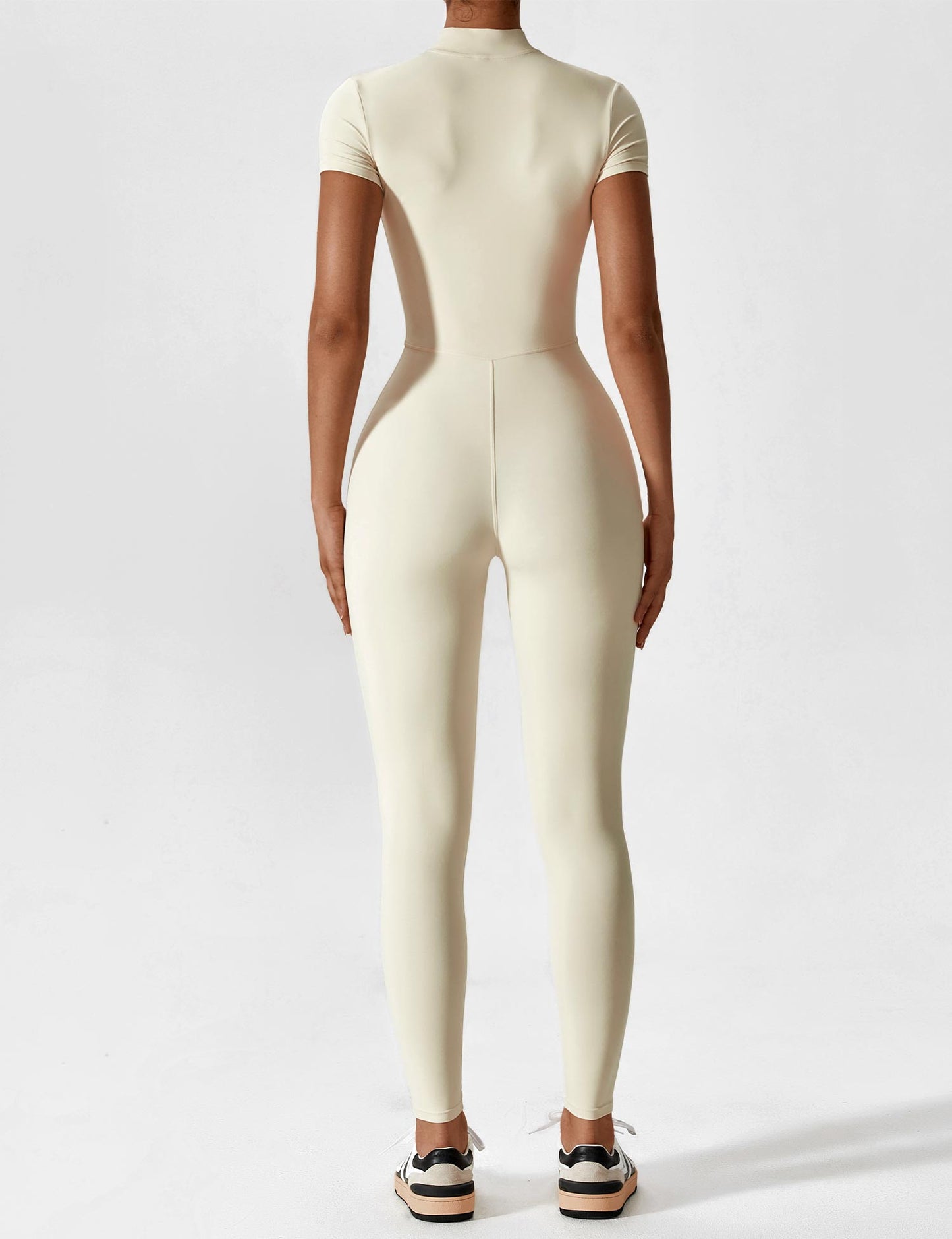 Nahtloser Bodysuit Full-Zip Frauen