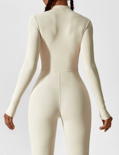 Nahtloser Bodysuit Full-Zip Frauen