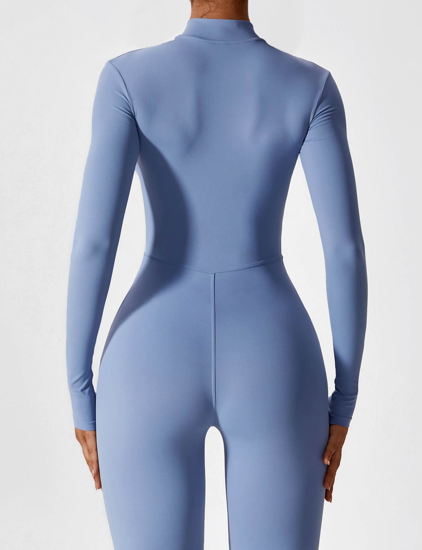 Nahtloser Bodysuit Full-Zip Frauen