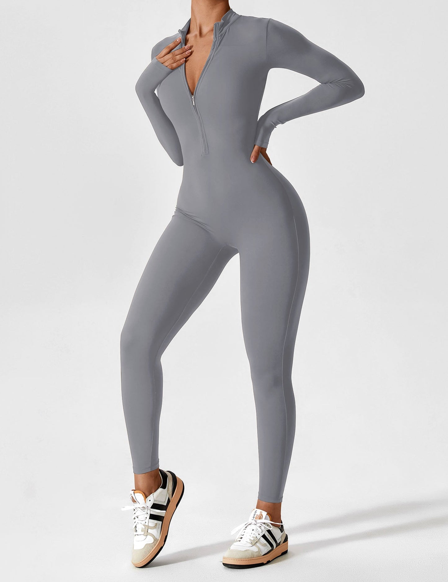 Damen Jumpsuit Stretch Frühling Modisch