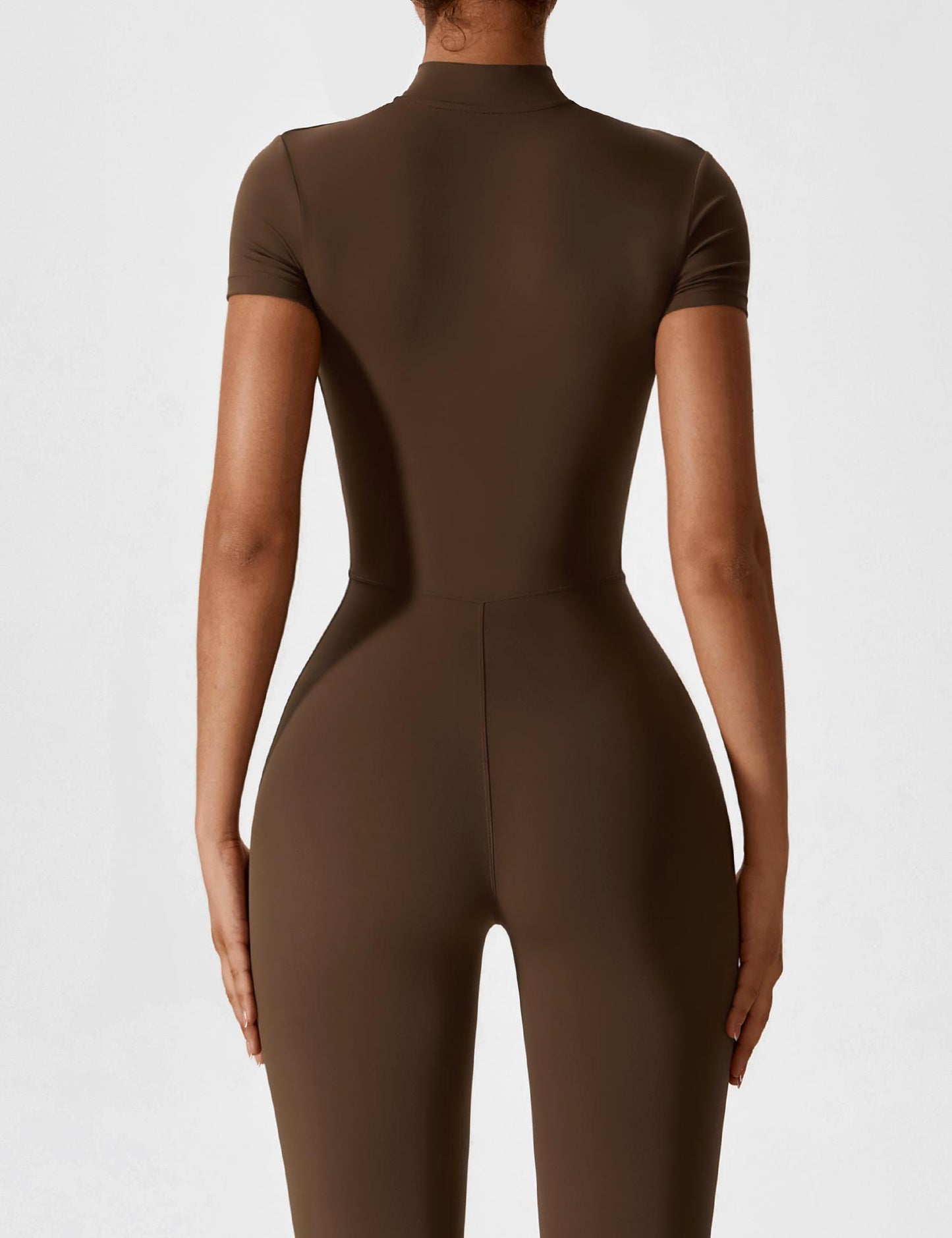 Nahtloser Bodysuit Full-Zip Frauen