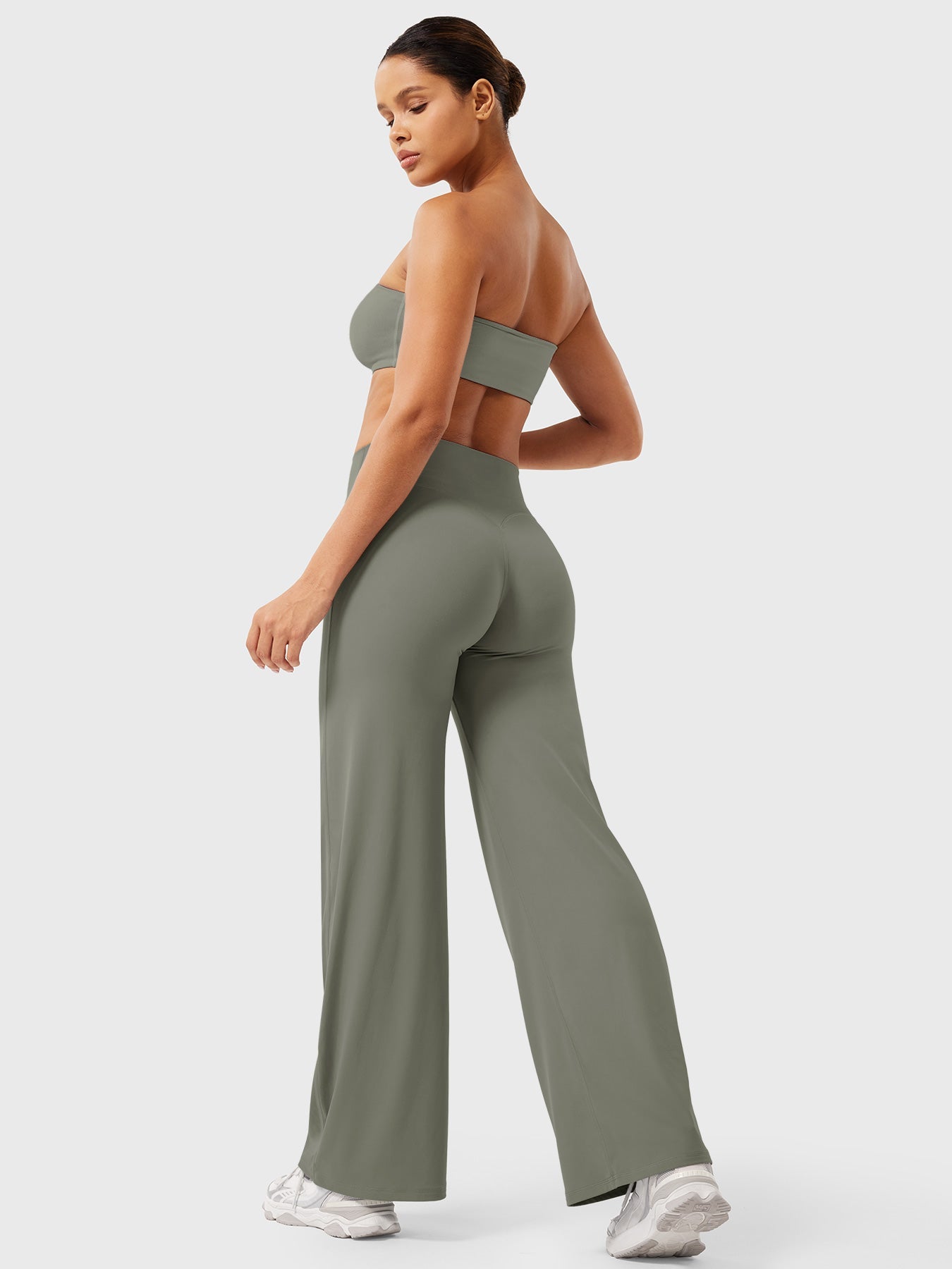 Damen Sommerhose Hohe Taille Schlank