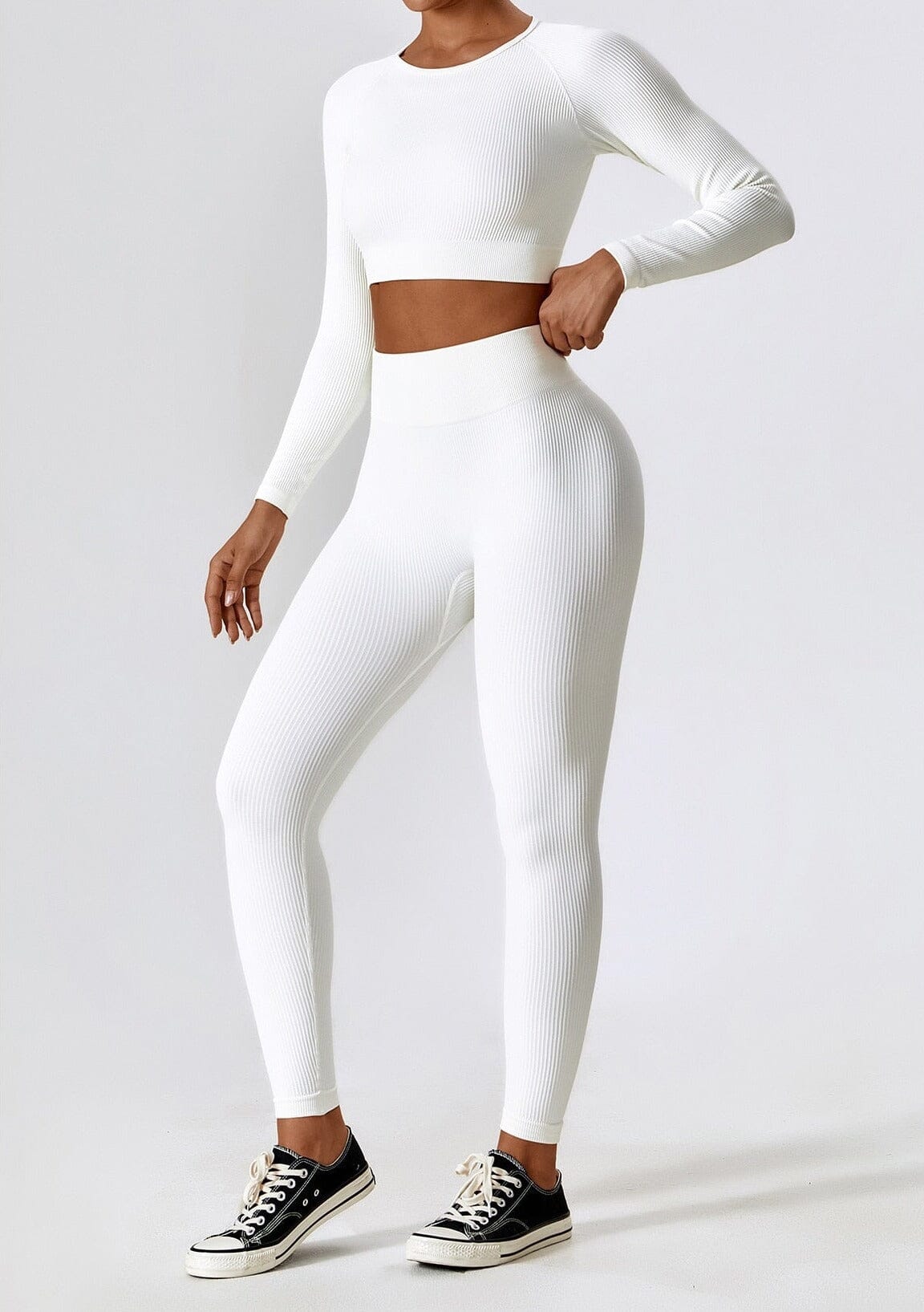 Sport-Set Damen Nahtlos Zweiteilig Functional - BerlinGlamour