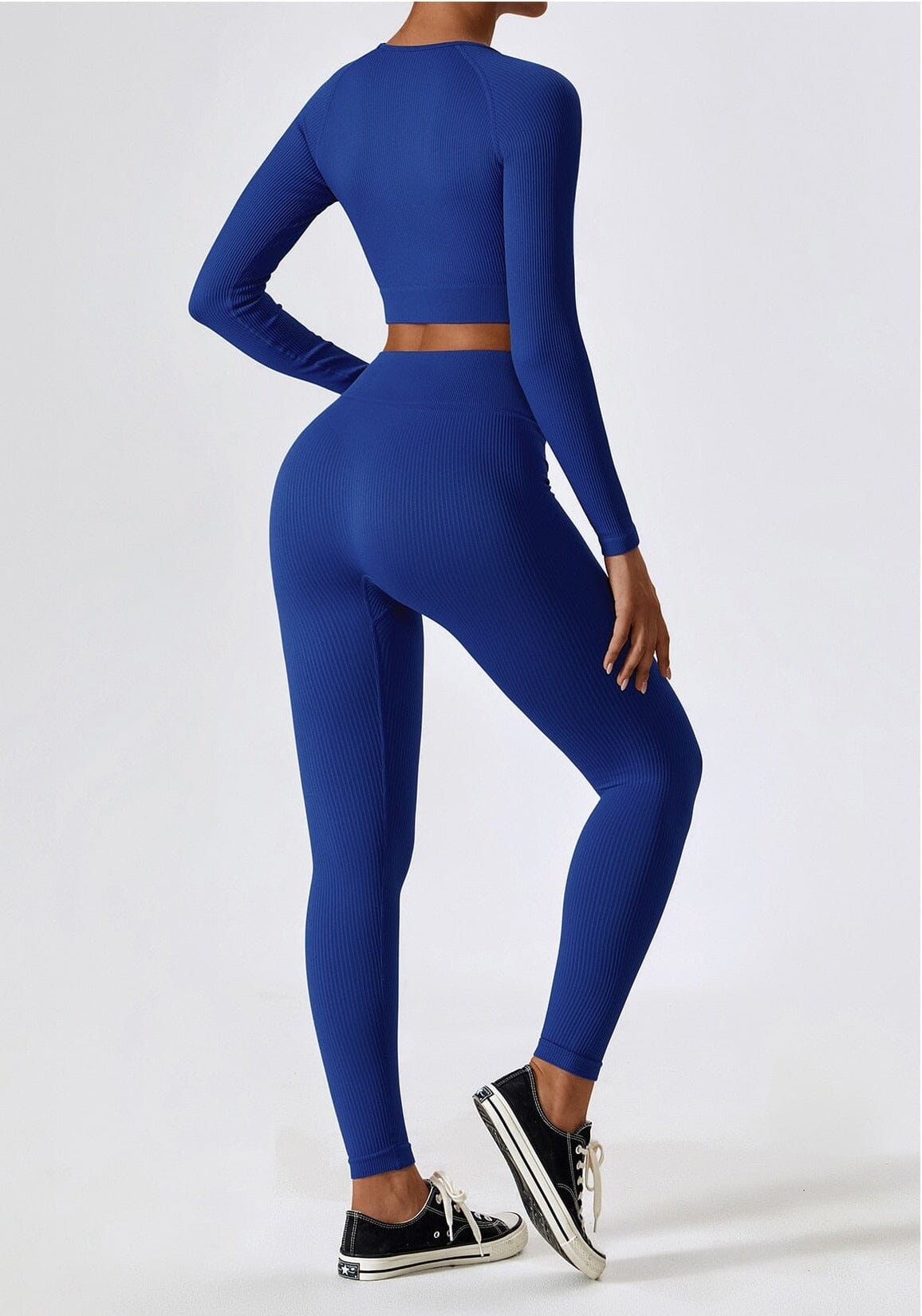 Sport-Set Damen Nahtlos Zweiteilig Functional