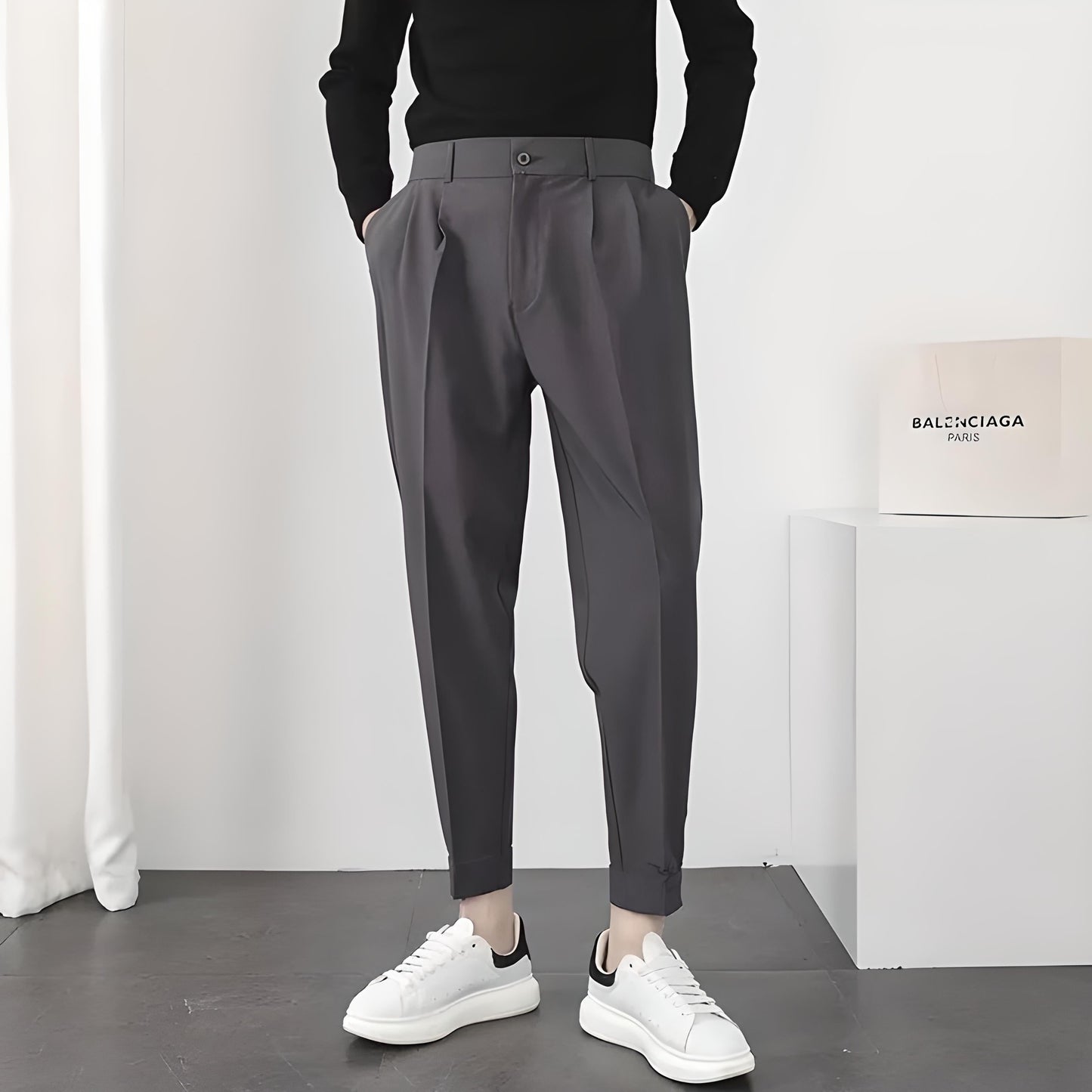 Herrenhose Elegant Slim Fit für Business