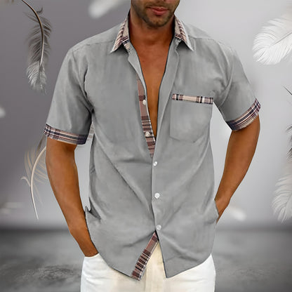Herren Freizeithemd Modern Stylisch Leicht - BerlinGlamour