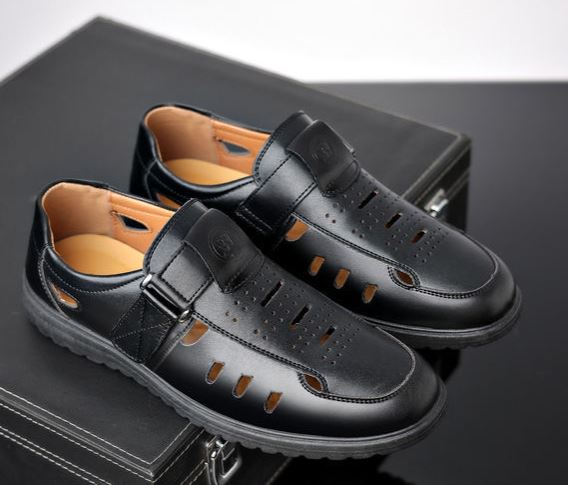 Herren Schuhe Leder Bequem Freizeit Modell - BerlinGlamour